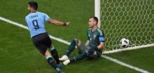 Gol Beruntun Uruguay Taklukkan Keperkasaan Rusia